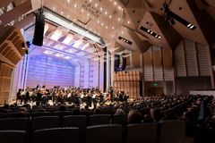 Tampere Filharmonia konsertoi Tampere-talossa.