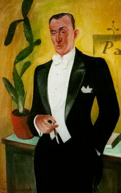 Väinö Kunnas: Olavi Paavolainen, 1928, oil on canvas, 125 x 85,5 cm, WSOY Literary Foundation. Photo: Katri Lehtola / WSOY Literary Foundation.