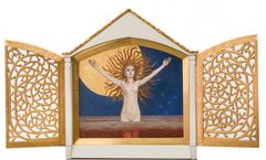 Akseli Gallen-Kallela, Ad Astra, 1907, olja på duk, Villa Gyllenberg / Signe och Ane Gyllenbergs stiftelse. Foto: Matias Uusikylä / Signe och Ane Gyllenbergs stiftelse.