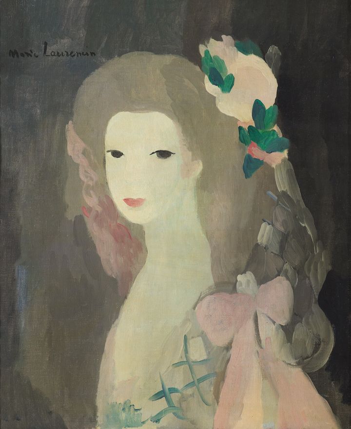 Marie Laurencin (1883–1956), Portrait of a Young Woman, 1923, 55 x 46,5 cm, Sara Hildén Foundation / Sara Hildén Art Museum. Photo: Jussi Koivunen.