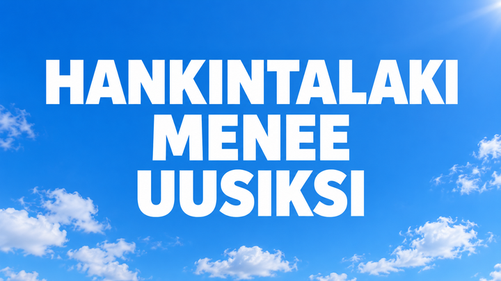 Hankintalaki menee uusiksi