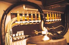 Olutravintola Konttori´s taproom storage