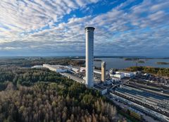 Prysmianin kaapelinvalmistustorni Pikkalassa