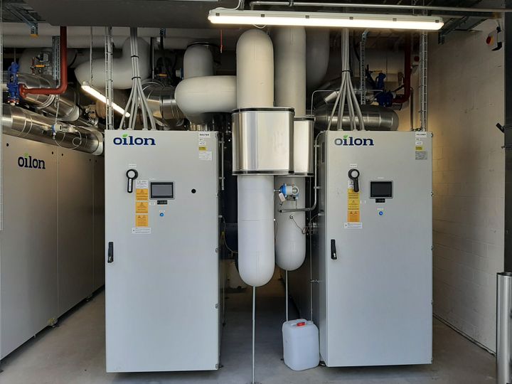 Oilonin energiatehokkaat teollisuuslämpöpumput.