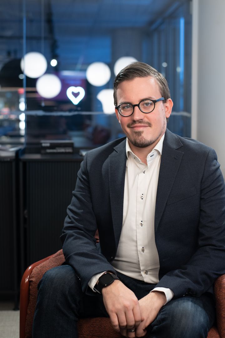 Solitan Data Science- ja AI-liiketoiminnan vetäjä Mikael Ruohonen.