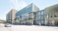 Havainnekuva Espooseen rakentuvasta Prismakeskuksesta. Rakennustyöt käynnistyvät helmikuussa 2026, ja kohde valmistuu vuoden 2028 aikana.