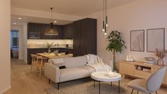 Havainnekuva asunnosta