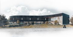 Havainnekuva Garminin Jyväskylän toimitilarakennuksesta