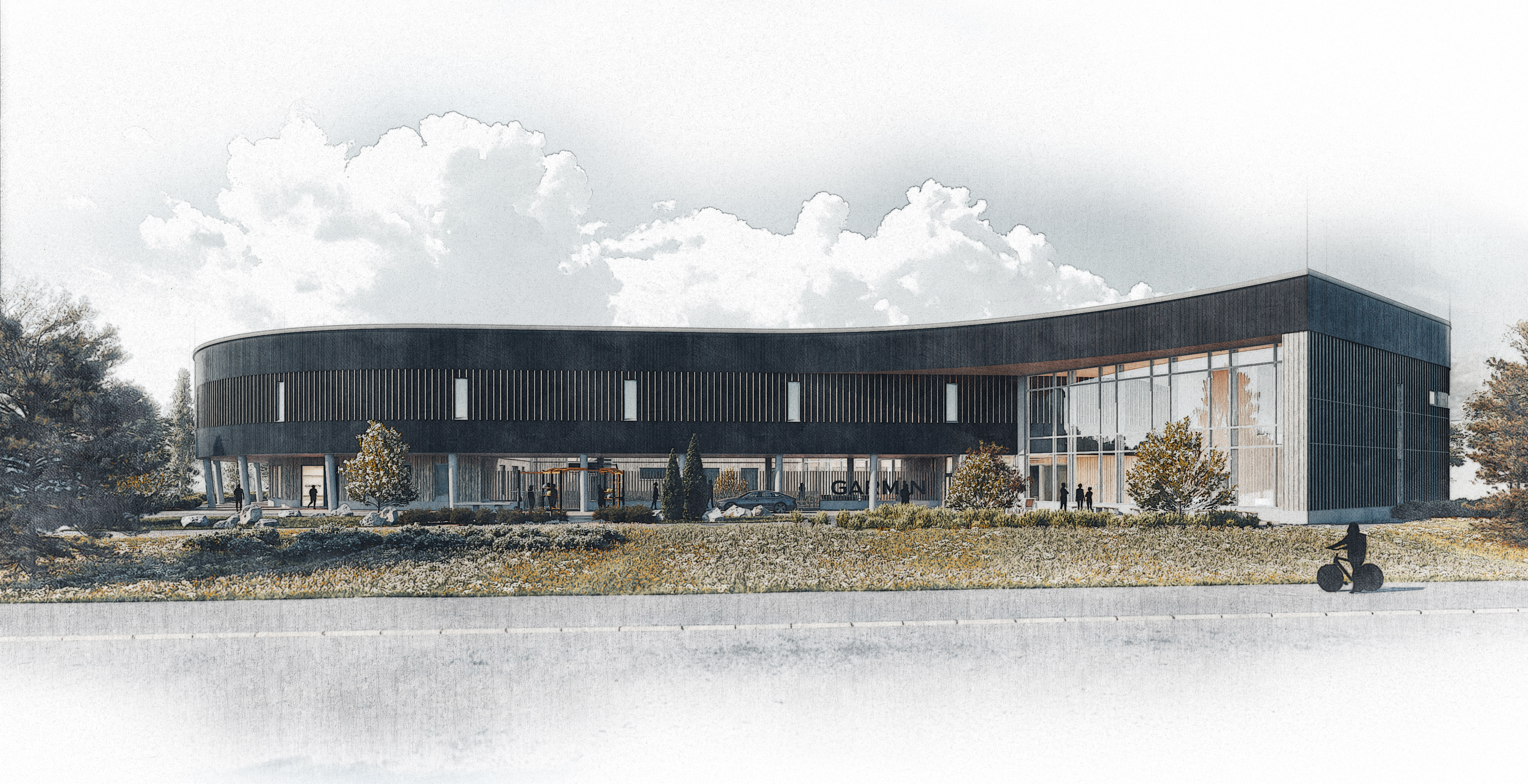 Skanska rakentaa Garminille 29 miljoonan euron toimitilat Jyväskylään Building