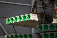 Yksi ratkaisu rakentamisen päästöjen vähentämiseen on betonielementtien uudelleenkäyttö.