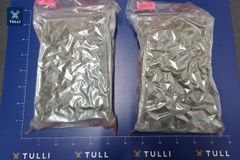 Tullin takavarikoimaa marihuanaa.