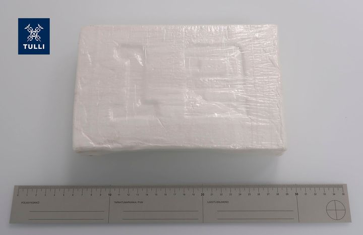 Tullin takavarikoimaa kokaiinia.