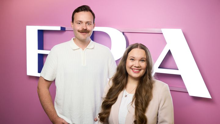 Digistrategit Henrik Sarjo ja Kaisa Nousiainen.