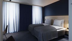 Citybox-hotellin Twin Room -huone.