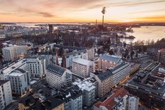 Domus Academican kortteli Leppäsuolla Helsingissä.
