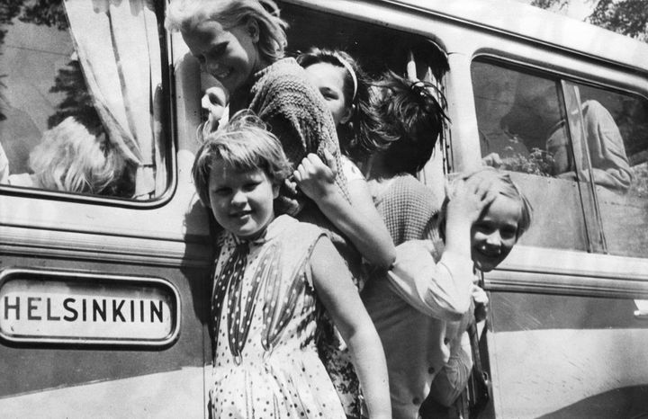 Under 1950–1970-talen ordnades lägerverksamhet för barn och unga