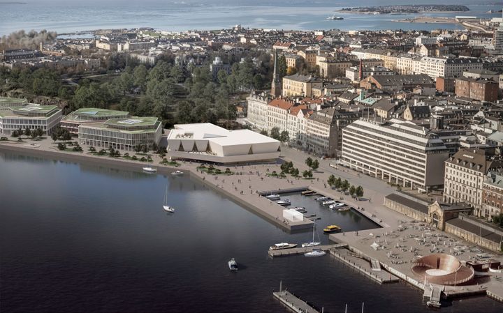 Området kring Södra hamnen utvecklas till en öppen och havsnära stadsdel för alla.