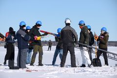 Kuva CanSat-kilpailusta Vaasassa vuonna 2023.