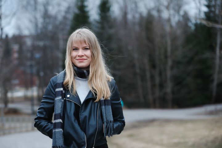 Eduskuntavaaliehdokas Vilma Vähämaa.