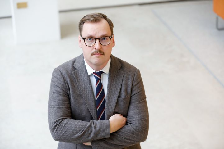 SDP:n valtuustoryhmän 1.vpj Niilo Toivonen.