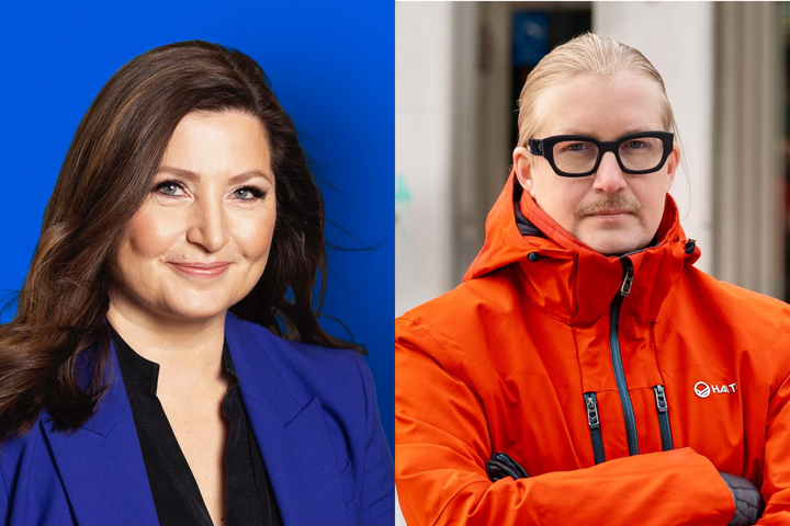 Sari Helin ja Olli-Pekka Koljonen.
