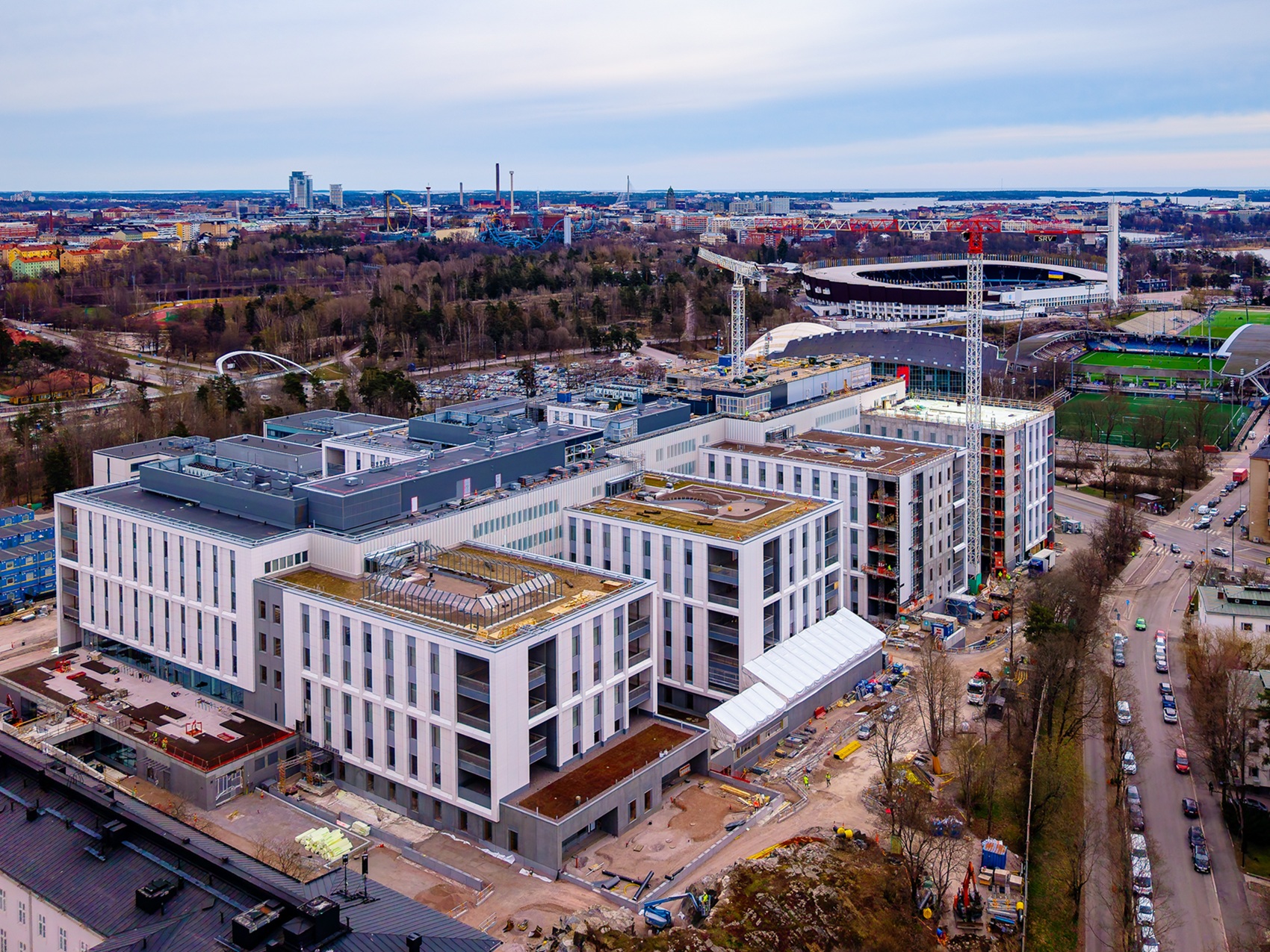 Laakson yhteissairaalan maanalaiset infratyöt valmistumassa Helsingissä