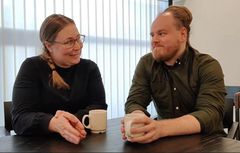 Menni Nousiainen ja Tuomas Tulenheimo,