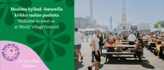 Maailma kylässä -festivaali.