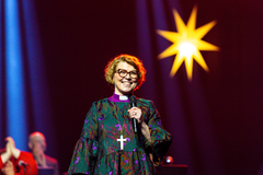 Espoon piispa Kaisamari Hintikka.