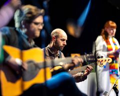 The festival  worship service has a unique sense of community.