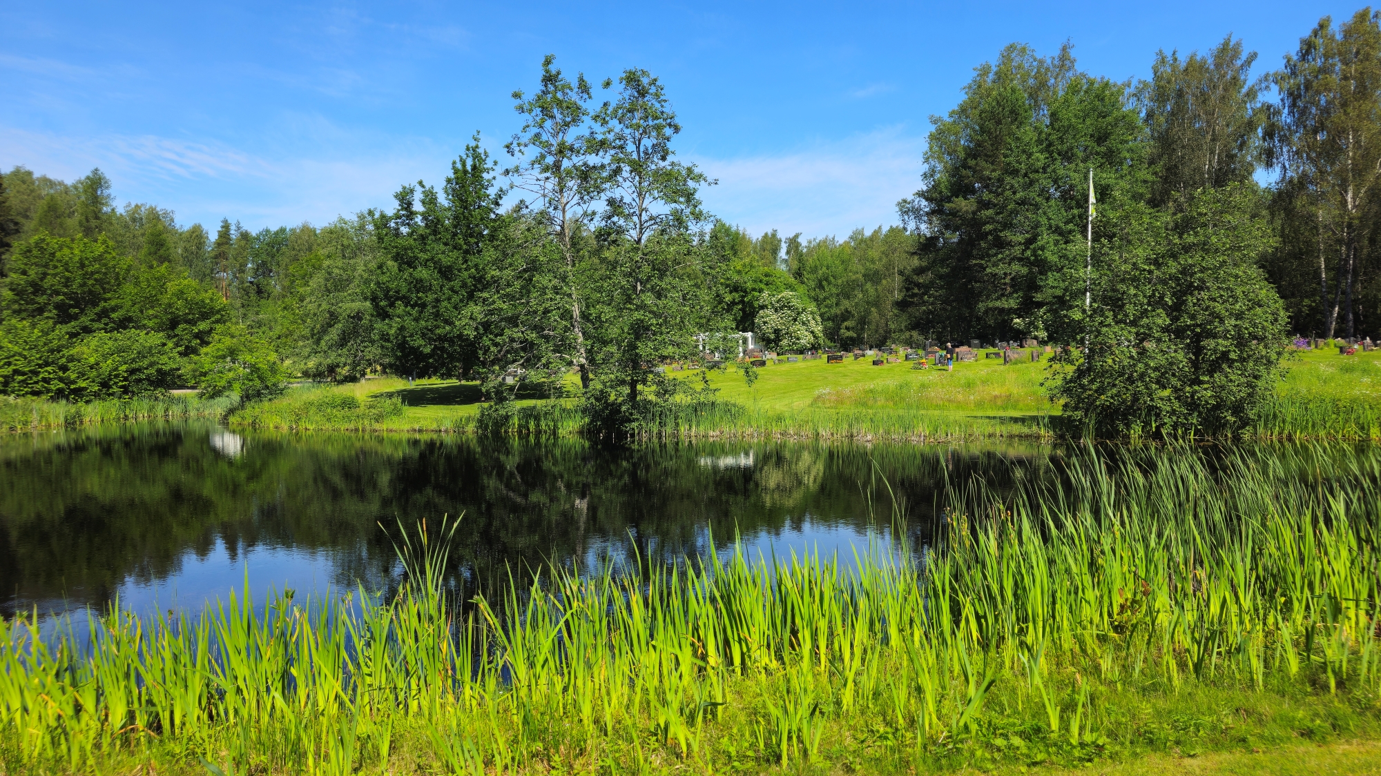 Kellonummen hautausmaalle kansainvälinen Green Flag Award -tunnustus
