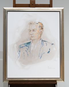 Rehtori Jari Kuusiston muotokuva