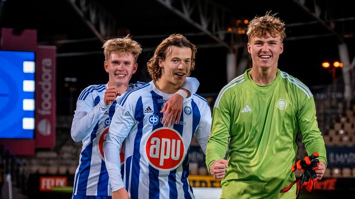 HJK eteni UEFA Youth Leaguessa jatkoon.