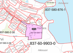 Haiharan kartanon ilotulitekieltoalue 2025