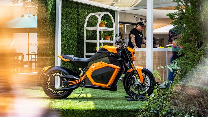 Kalifornialaiset pääsevät pian nauttimaan vauhdin hurmasta, kun Verge Motorcycles käynnistää koeajot tulevan kesän aikana. Kuva: Verge Motorcycles