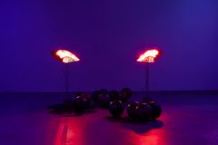 Anna Rokka: Yötuuli. HAM galleria 24.1.2025–9.3.2025. Kuva: HAM/Sonja Hyytiäinen.