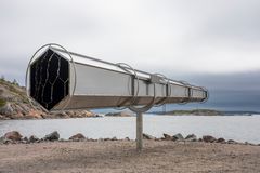 Olafur Eliasson: Katselukone, 2001/2003. Helsinki Biennaali 8.6.–21.9.2025, Vallisaari. © 2001/2003 Olafur Eliasson. Kuva: HAM / Helsinki Biennaali / Maija Toivanen.