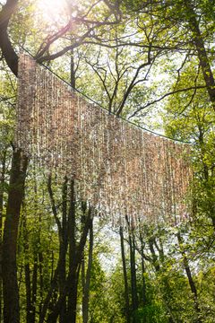 Tania Candiani: Sonic Seeds, 2025, detail. Helsinki Biennial 8.6.–21.9.2025, Vallisaari Island. Photo: HAM / Helsinki Biennial / Maija Toivanen.