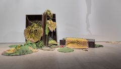 Roland Persson: Medusan keho, 2025 (yksityiskohta). Ars Fennica 2025, HAM Helsingin taidemuseo 24.10.2025–29.3.2026. Kuva: HAM/Maija Toivanen.