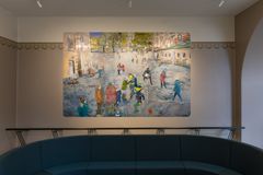 Erika Adamsson: School Recess, 2026. Comprehensive School Norsen’s Cygnaeus unit. Photo: HAM/Maija Toivanen.