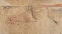Leena Luostarinen: Sfinksi, 1982. HAM Helsingin taidemuseo. Kuva: HAM / Maija Toivanen.