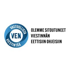 Olemme sitoutuneet viestinnän eettisiin ohjeisiin.