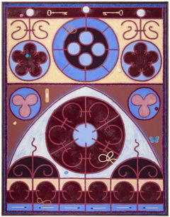 Emma Luukkala, 10:02, 2026. Öljy ja mehiläisvaha kankaalle, 130 x 100 cm.