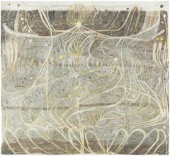 Kerttu Saali, Swoosh, 2026. Öljy kankaalle, 170 x 184 cm.