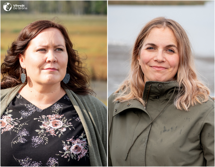 Aluehallituksen jäsenet Hanna Hukari ja Elli Keisteri-Sipilä