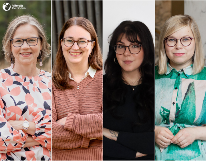 Tiina Elo, Inka Hopsu, Denise Niemi, Saara Hyrkkö