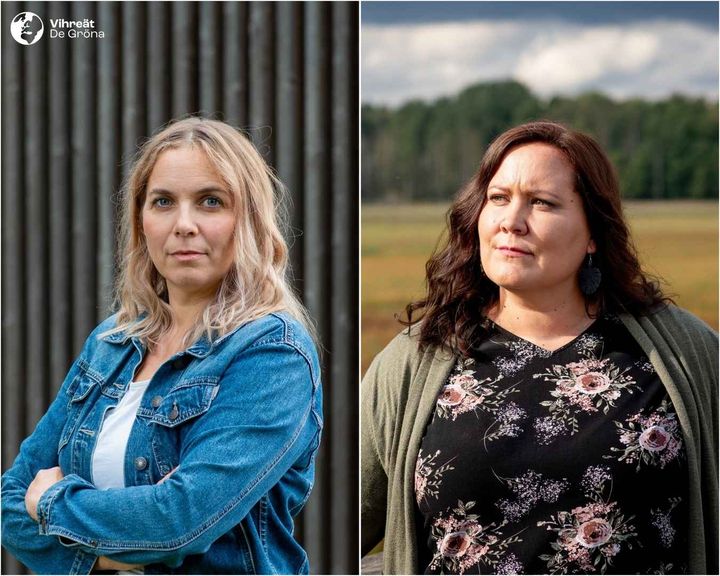 Aluehallituksen jäsenet Elli Keisteri-Sipilä ja Hanna Hukari