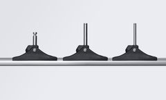 Modulaarinen rakenne mahdollistaa aerojen sovittamisen eri kokoisiin hankaimen alaosiin joita markkinasta löytyy valtava määrä erilaisia.