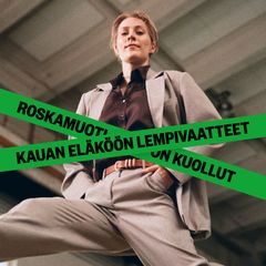 Kekäle uudistaa brändinsä ja käynnistää kampanjan, joka julistaa roskamuodin kuolleeksi. Brändiuudistus nostaa jo pitkään Kekäleen toimintaa ohjanneen periaatteen ”Osta vähemmän, pidä enemmän” entistä näkyvimmin osaksi vaatealan keskustelua.