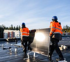 Aurinkovoimaloiden turvallisuuteen vaikuttaa myös ammattitaitoinen ja turvallinen asennus